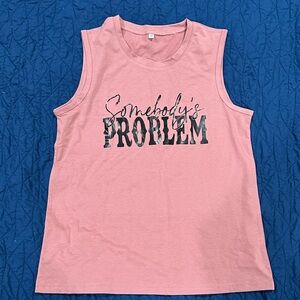 Amazon Graphic Pink Tank Top